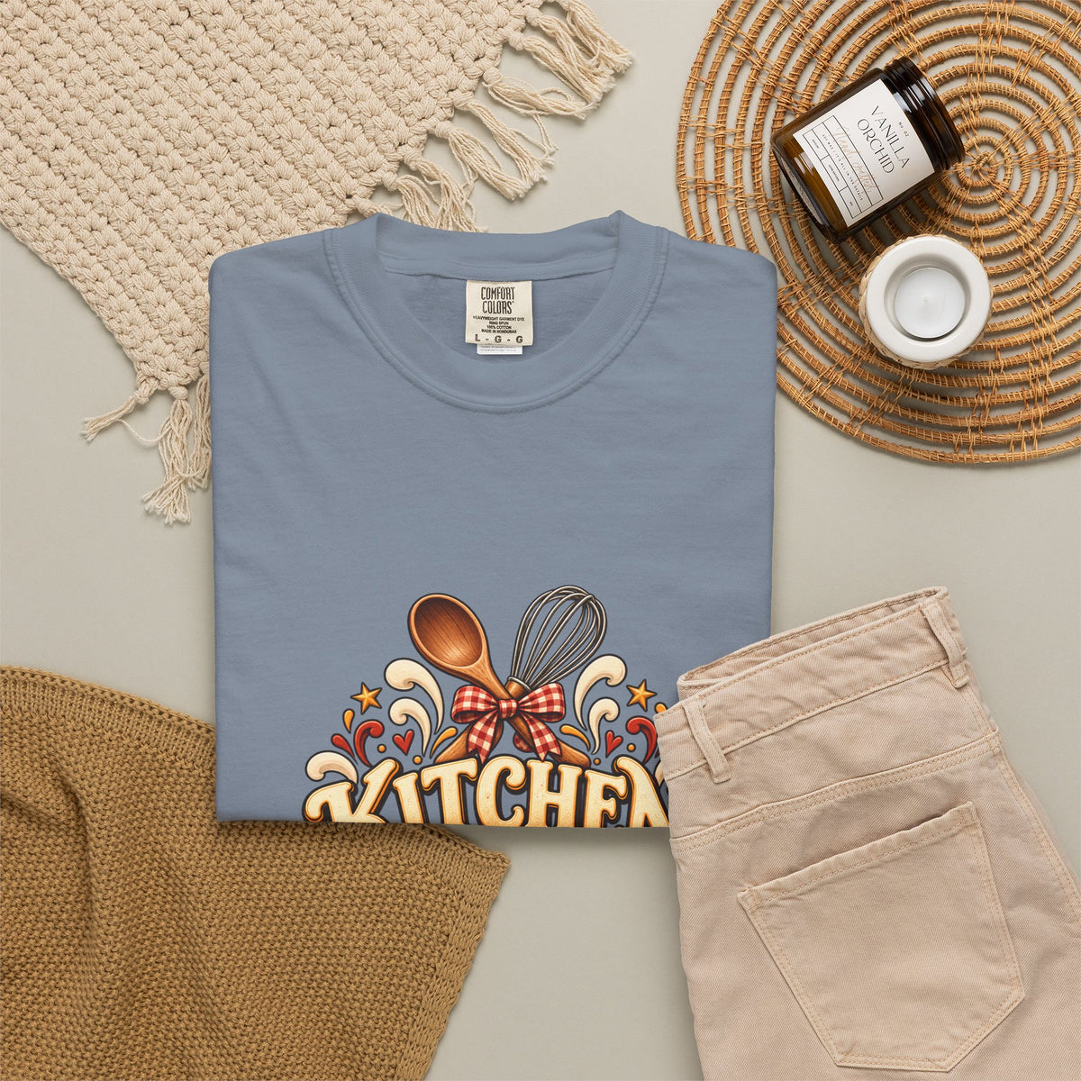 Kitchen Chaos Coordinator T-Shirt — Funny Thanksgiving Chef Shirt, Holiday Cooking Humor Tee, Baker Gift