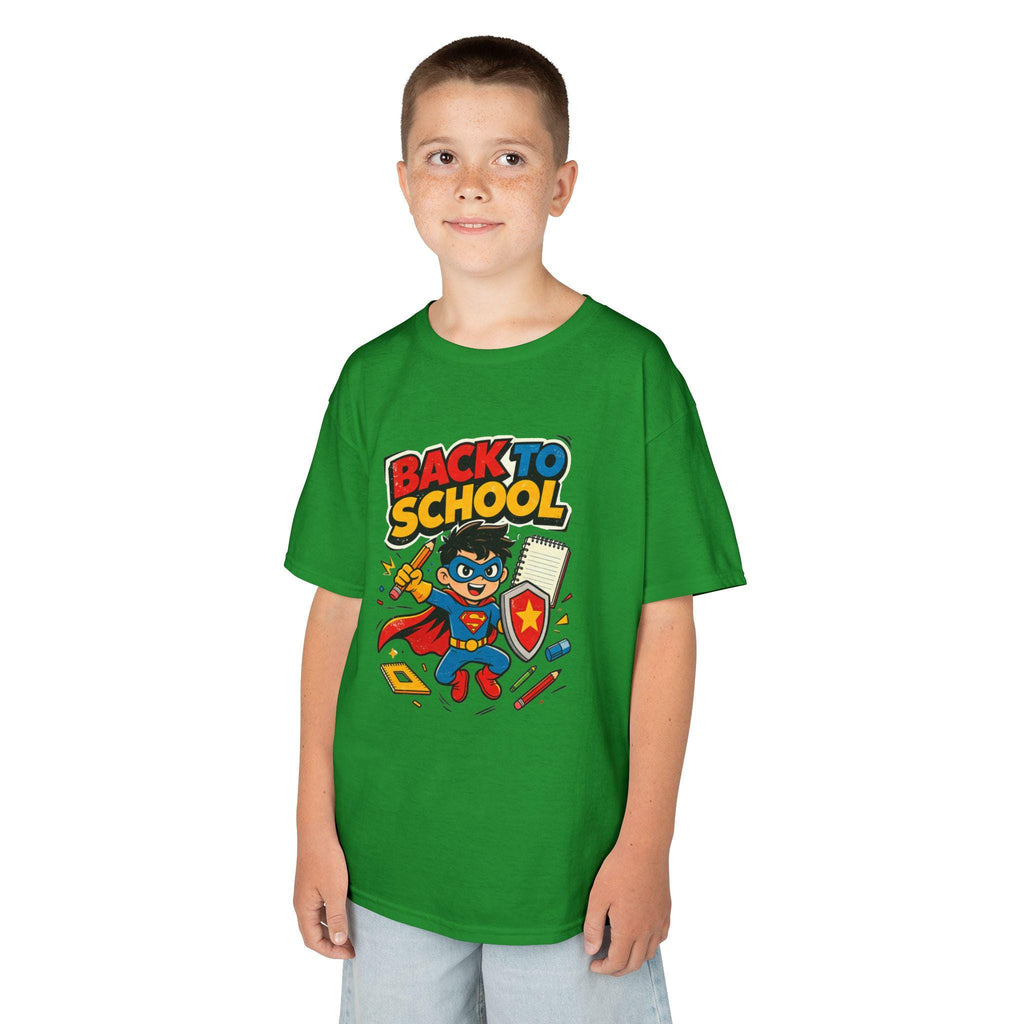 Back to School Superhero Kids Tee | Children's First Day Shirt | School Gift for Boys Girls | Elementary Student Outfit | Preschool
