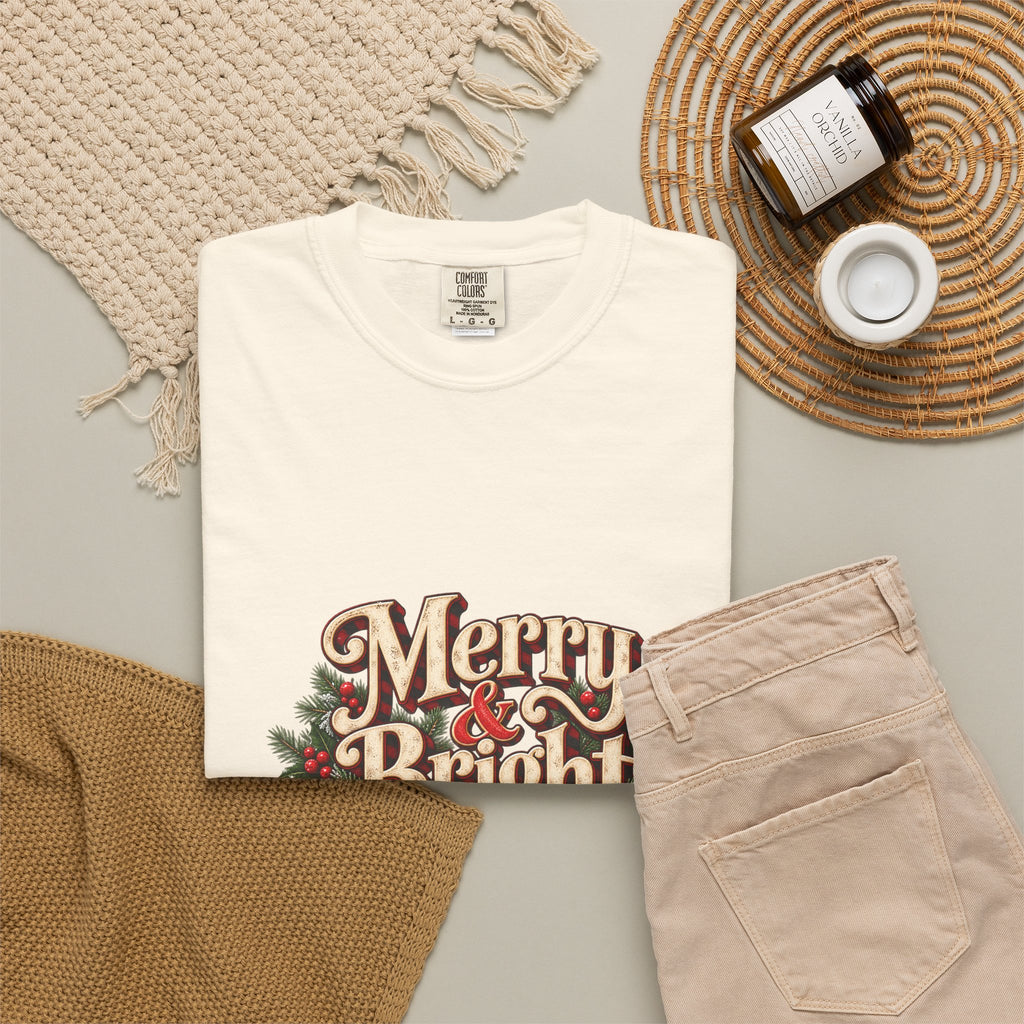 Merry & Bright Holiday T-Shirt
