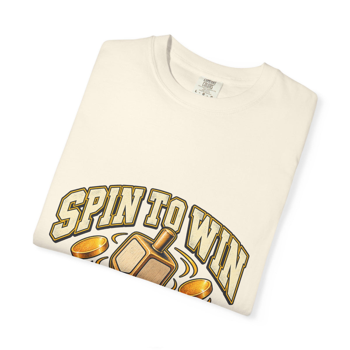 Spin to Win Dreidel T-shirt | Hanukkah Chanukah Festival Design