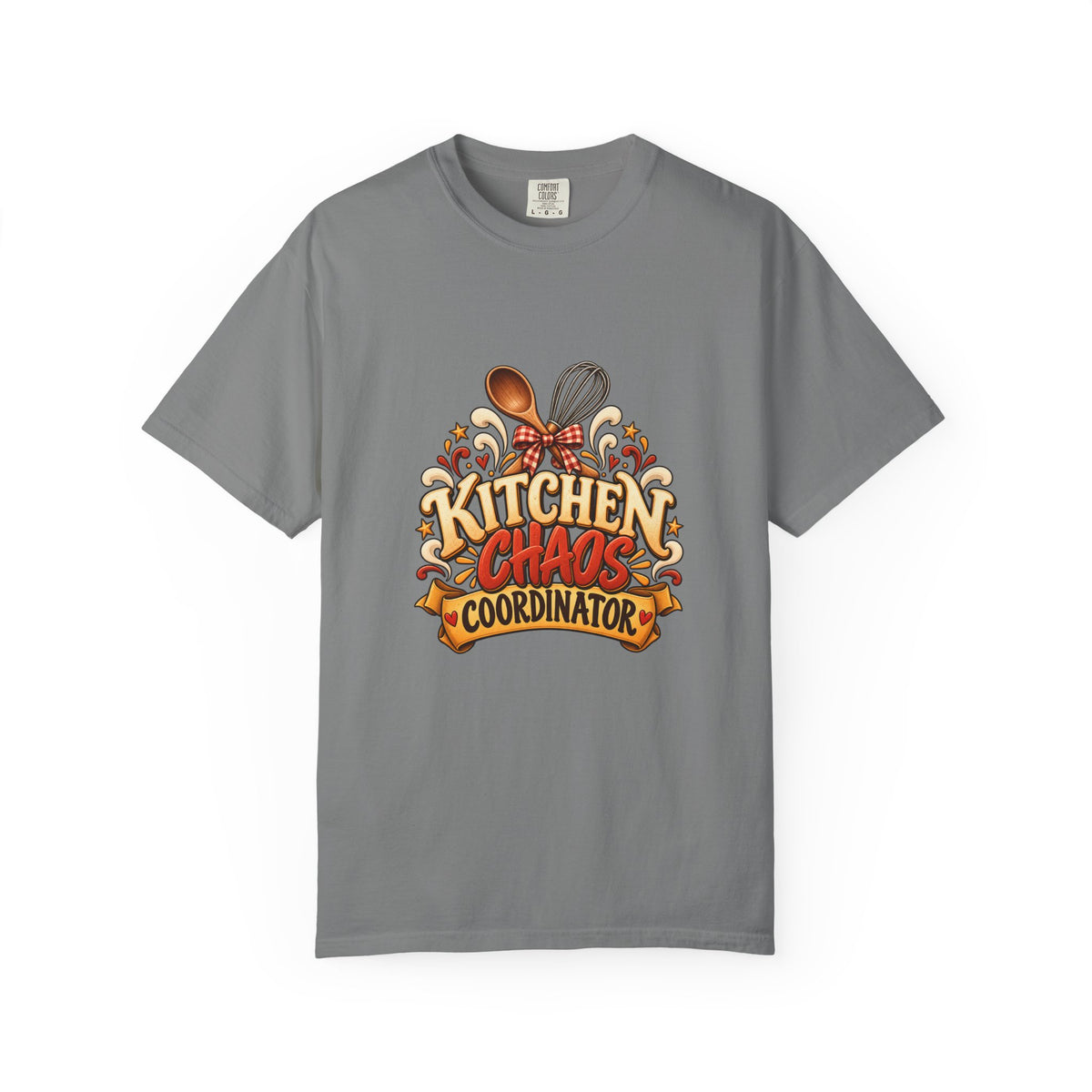 Kitchen Chaos Coordinator T-Shirt — Funny Thanksgiving Chef Shirt, Holiday Cooking Humor Tee, Baker Gift