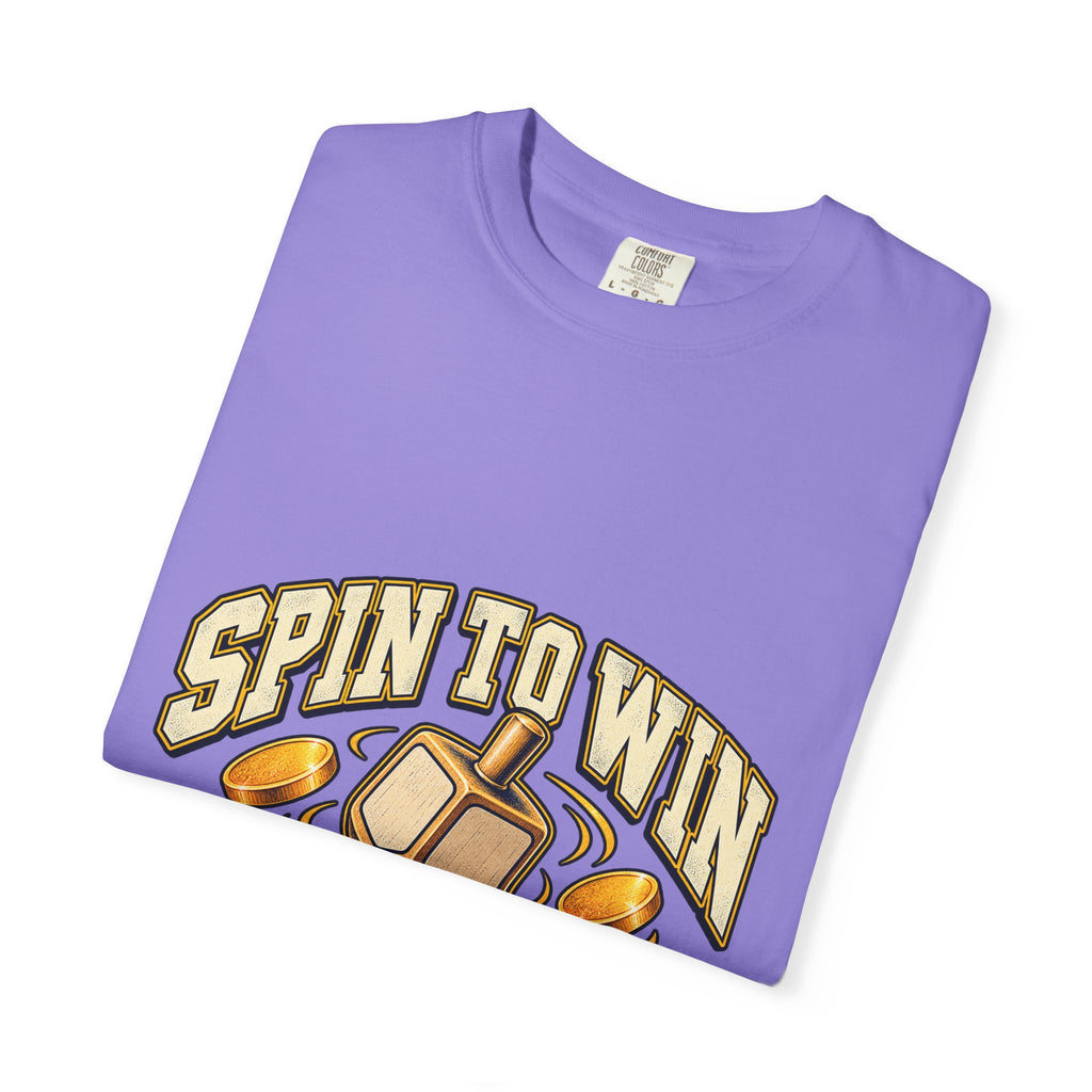 Spin to Win Dreidel T-shirt | Hanukkah Chanukah Festival Design