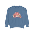 Pink Christmas Sweatshirt - Festive Pink Ribbon Holiday Crewneck