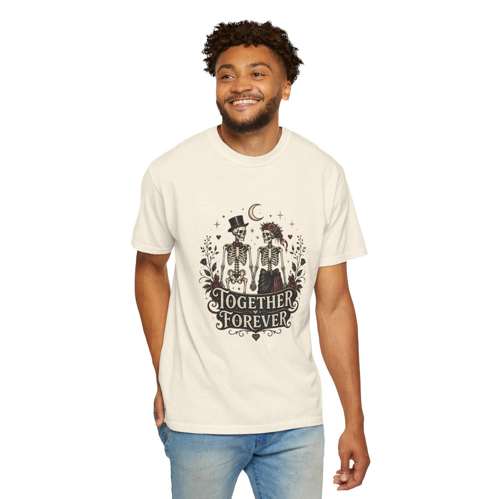 Skeleton Couple Together Forever T-Shirt | Dia de los Muertos Love