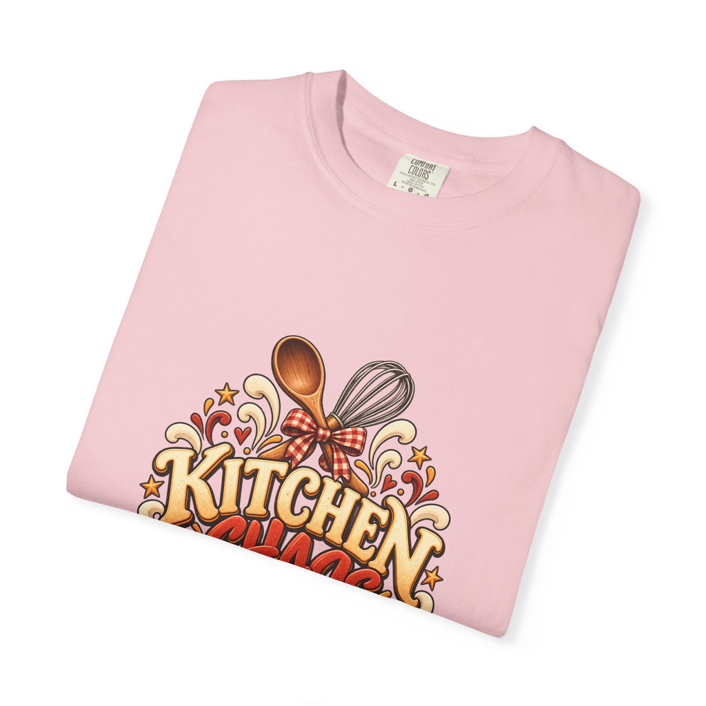 Kitchen Chaos Coordinator T-Shirt — Funny Thanksgiving Chef Shirt, Holiday Cooking Humor Tee, Baker Gift