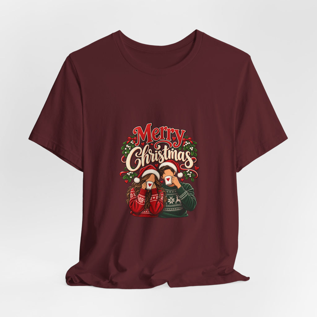 Merry Christmas Couple Tee