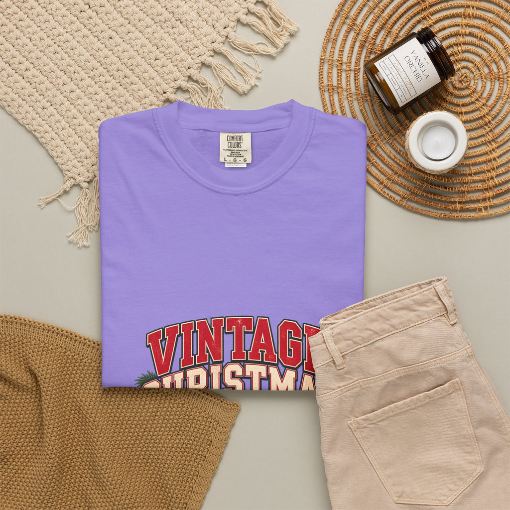 Vintage Christmas T-Shirt — Retro Holiday Graphic Tee