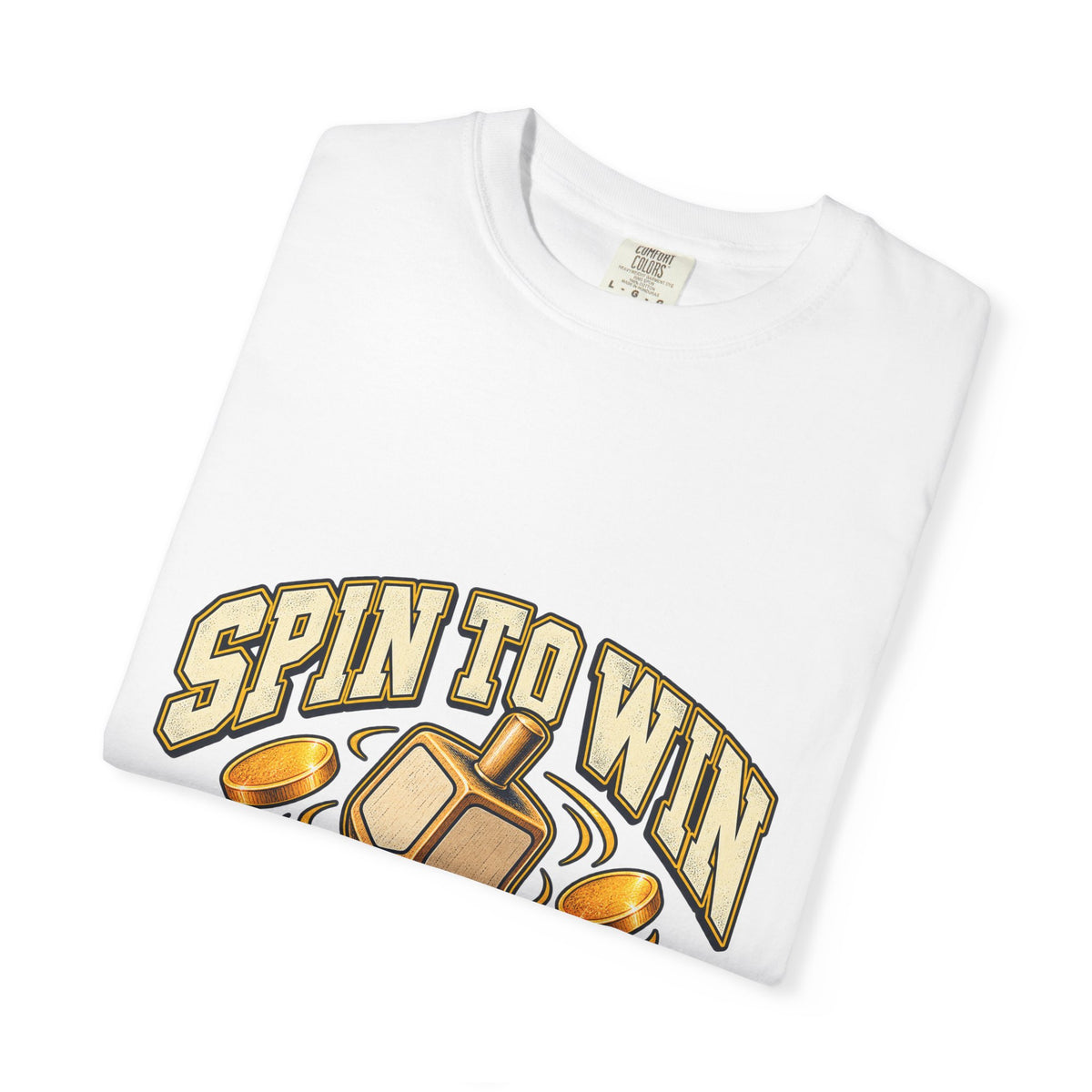 Spin to Win Dreidel T-shirt | Hanukkah Chanukah Festival Design
