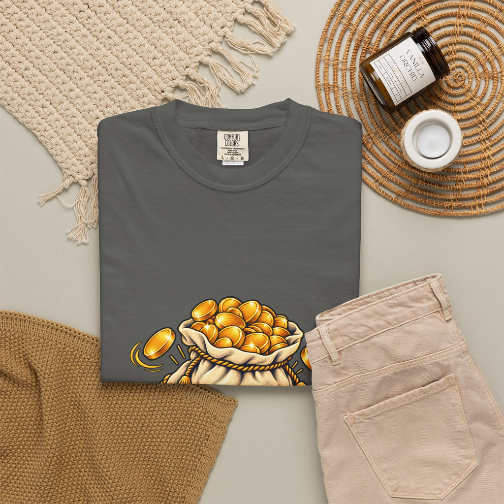 Professional Gelt Collector T-Shirt | Hanukkah Chanukah Chocolate Coin Design