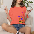 Retro Dancing Couple Music T-Shirt | Colorful Funk Illustration