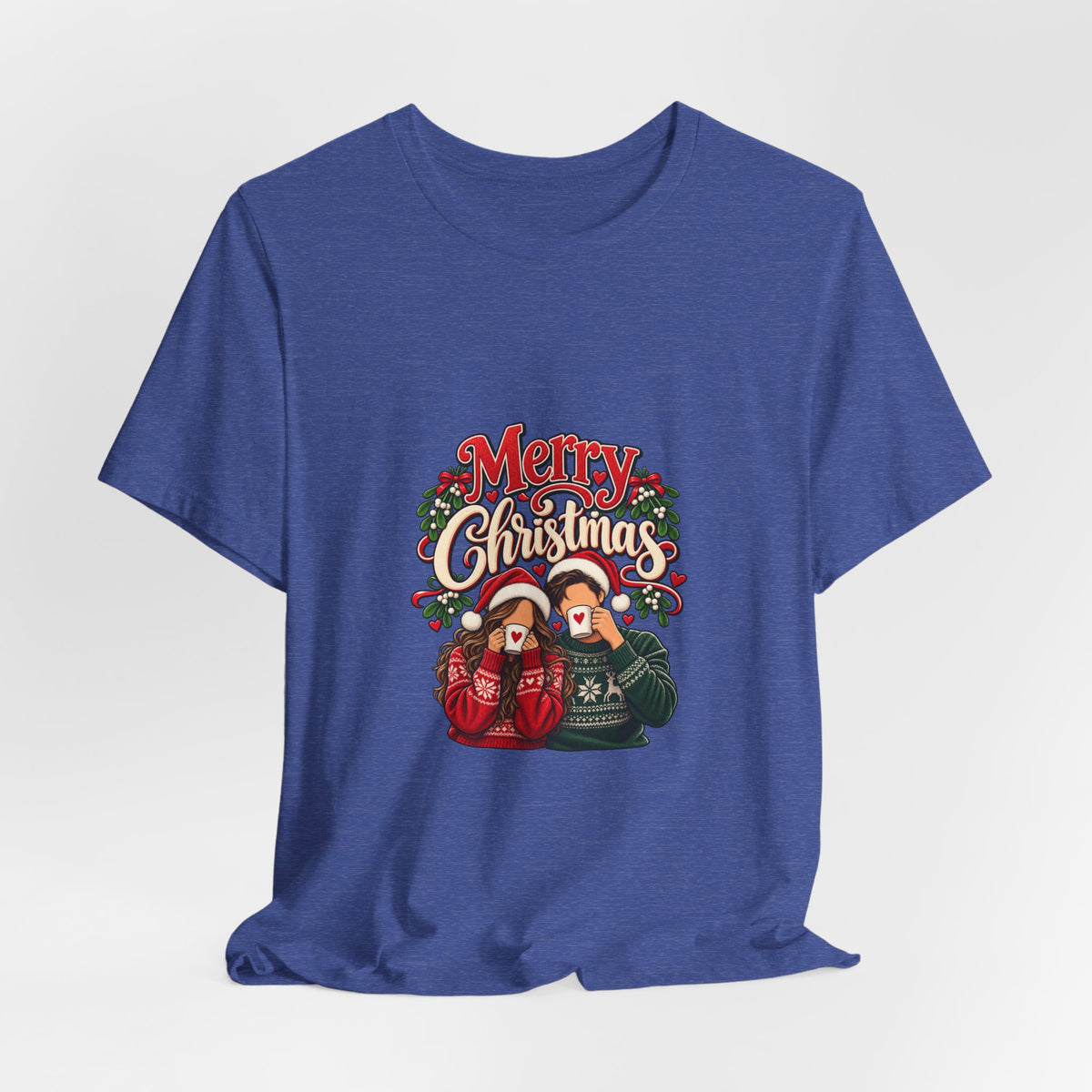 Merry Christmas Couple Tee