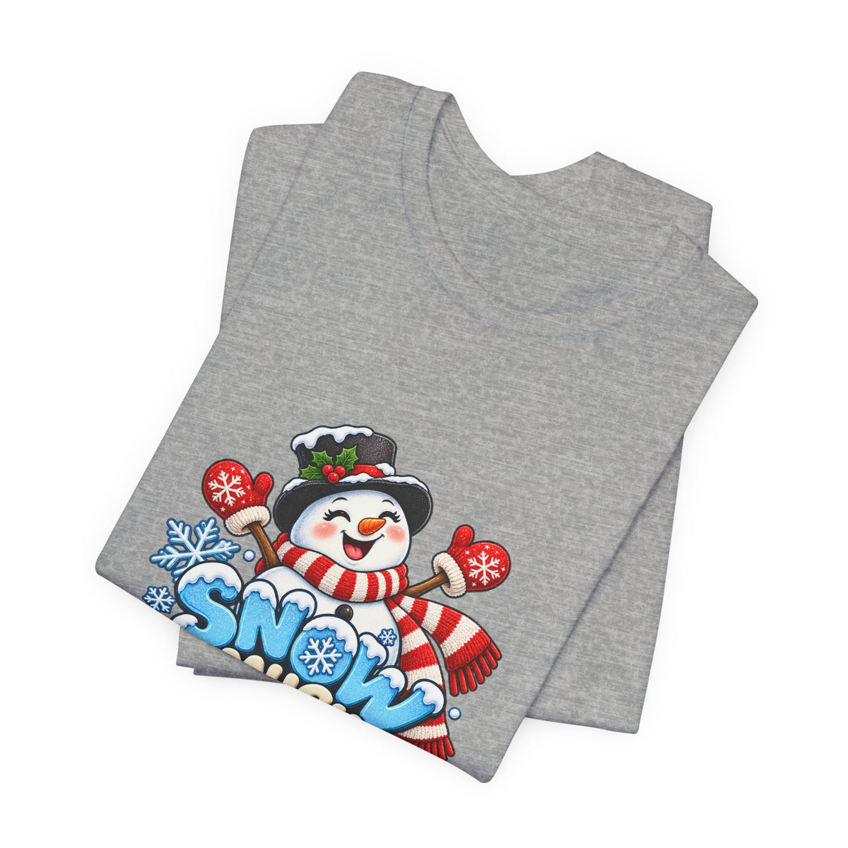 Snow Much Fun T-Shirt – Cute Snowman Holiday Tee