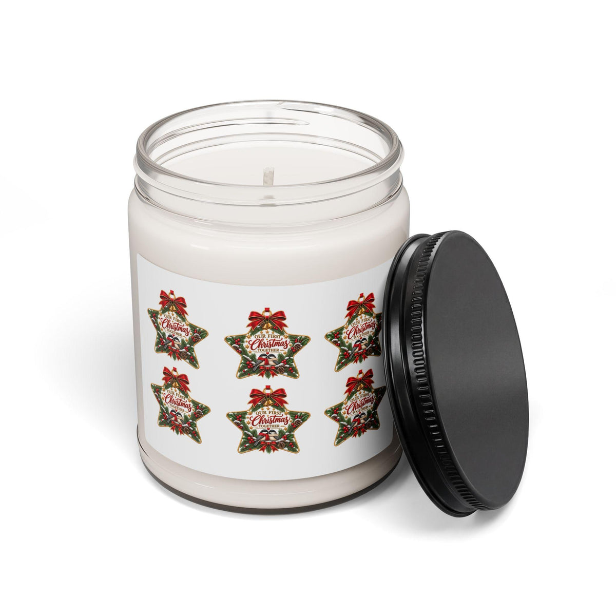Our First Christmas Together Scented Candle | Holiday Soy Candle