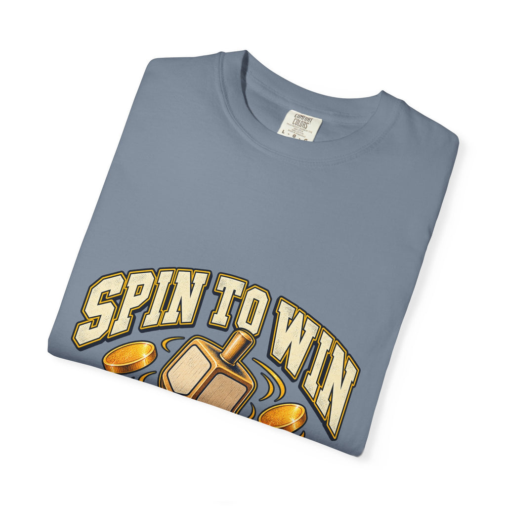 Spin to Win Dreidel T-shirt | Hanukkah Chanukah Festival Design