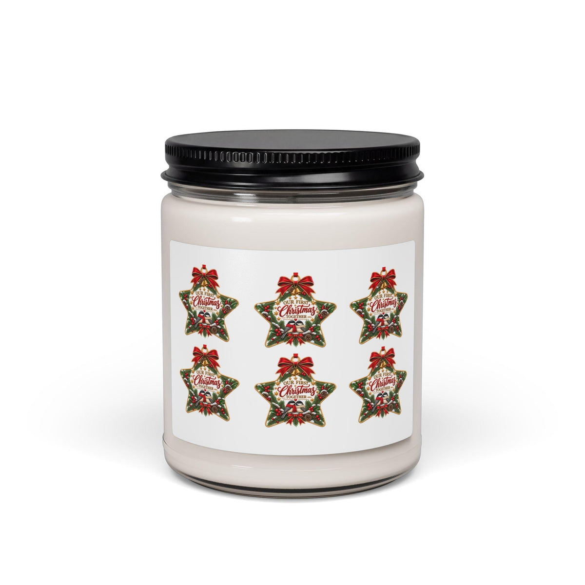 Our First Christmas Together Scented Candle | Holiday Soy Candle