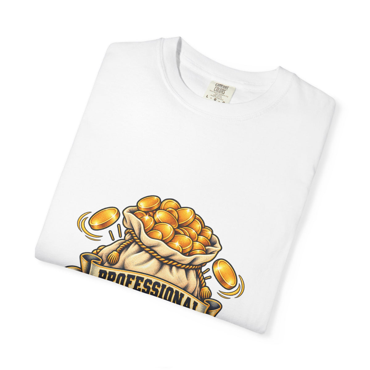Professional Gelt Collector T-Shirt | Hanukkah Chanukah Chocolate Coin Design