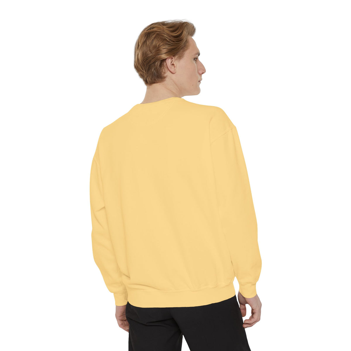 Cozy Nighttime Library Scene Sweatshirt | Reading Nook Illustration