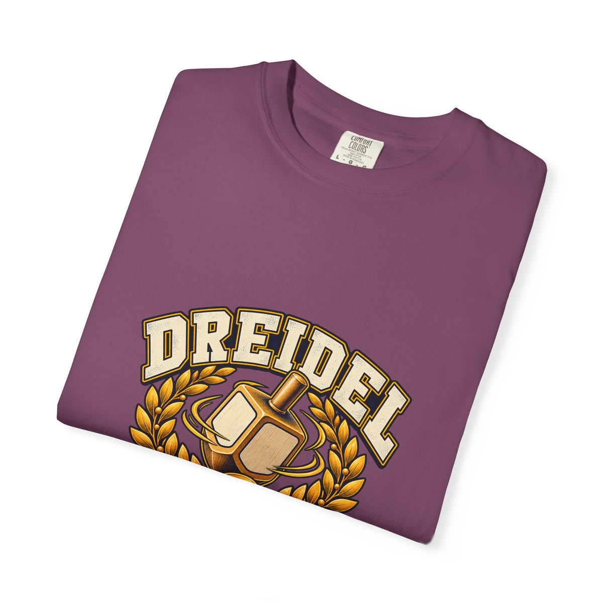 Dreidel Champion T-shirt | Hanukkah Dreidel Design, Winner Banner