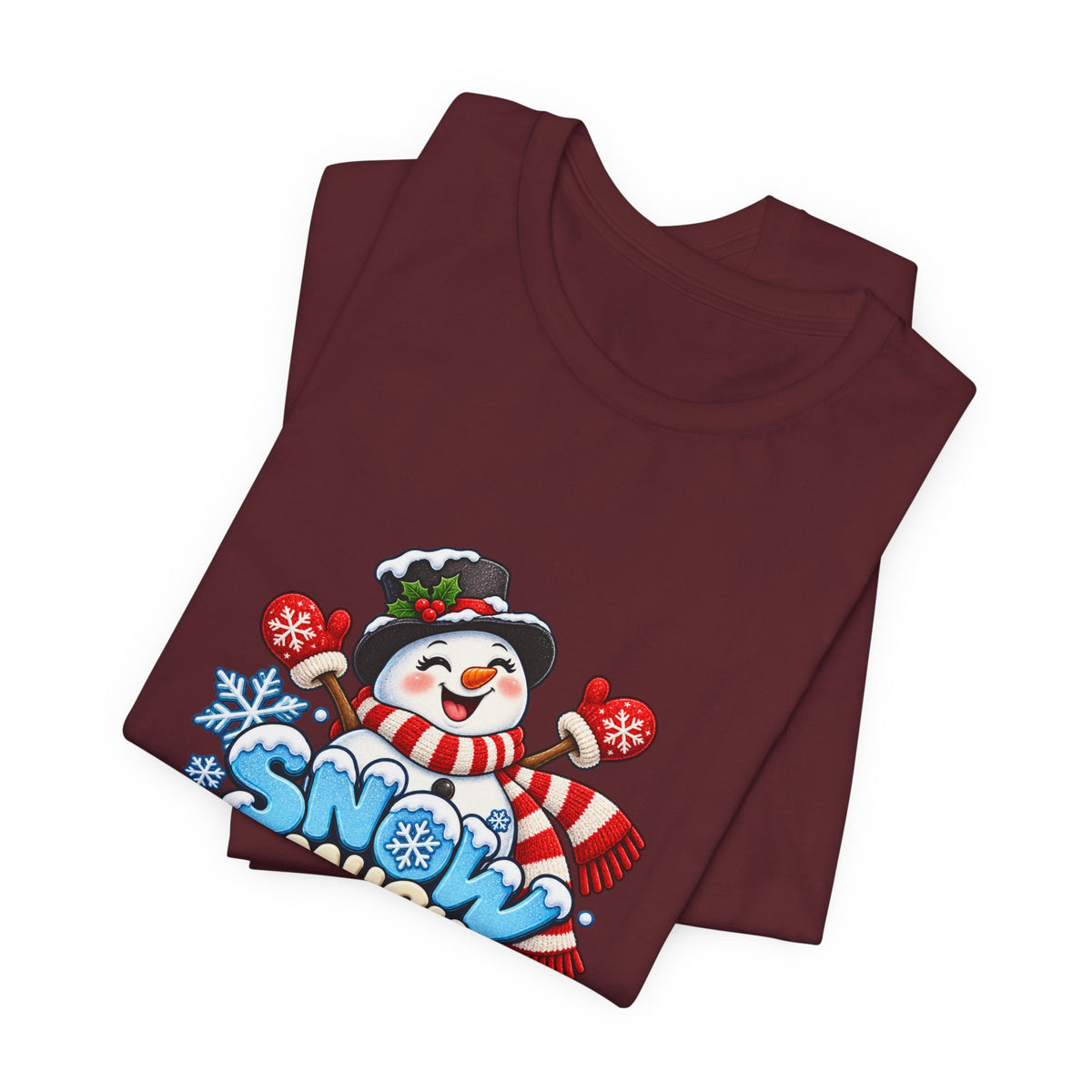 Snow Much Fun T-Shirt – Cute Snowman Holiday Tee