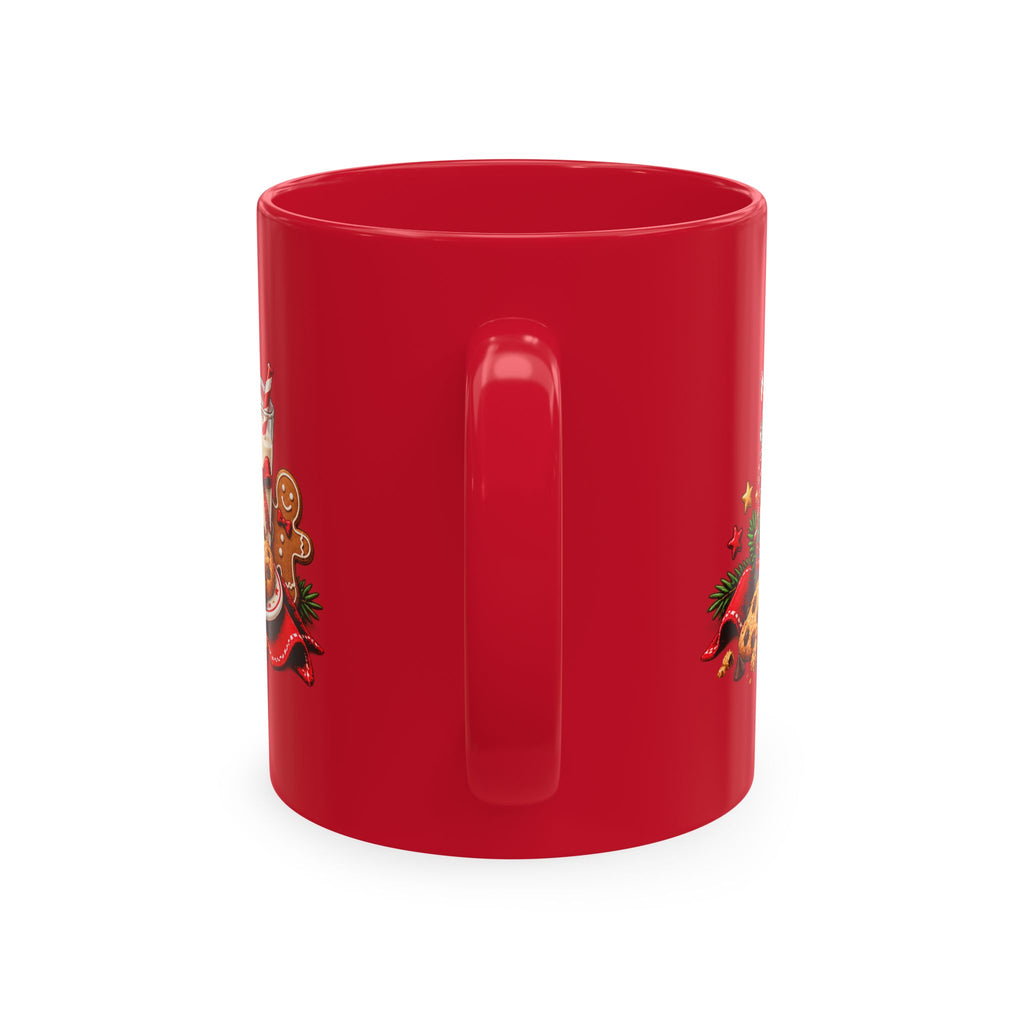 Santa’s Official Cookie Tester Ceramic Mug — Christmas Holiday Coffee Cup