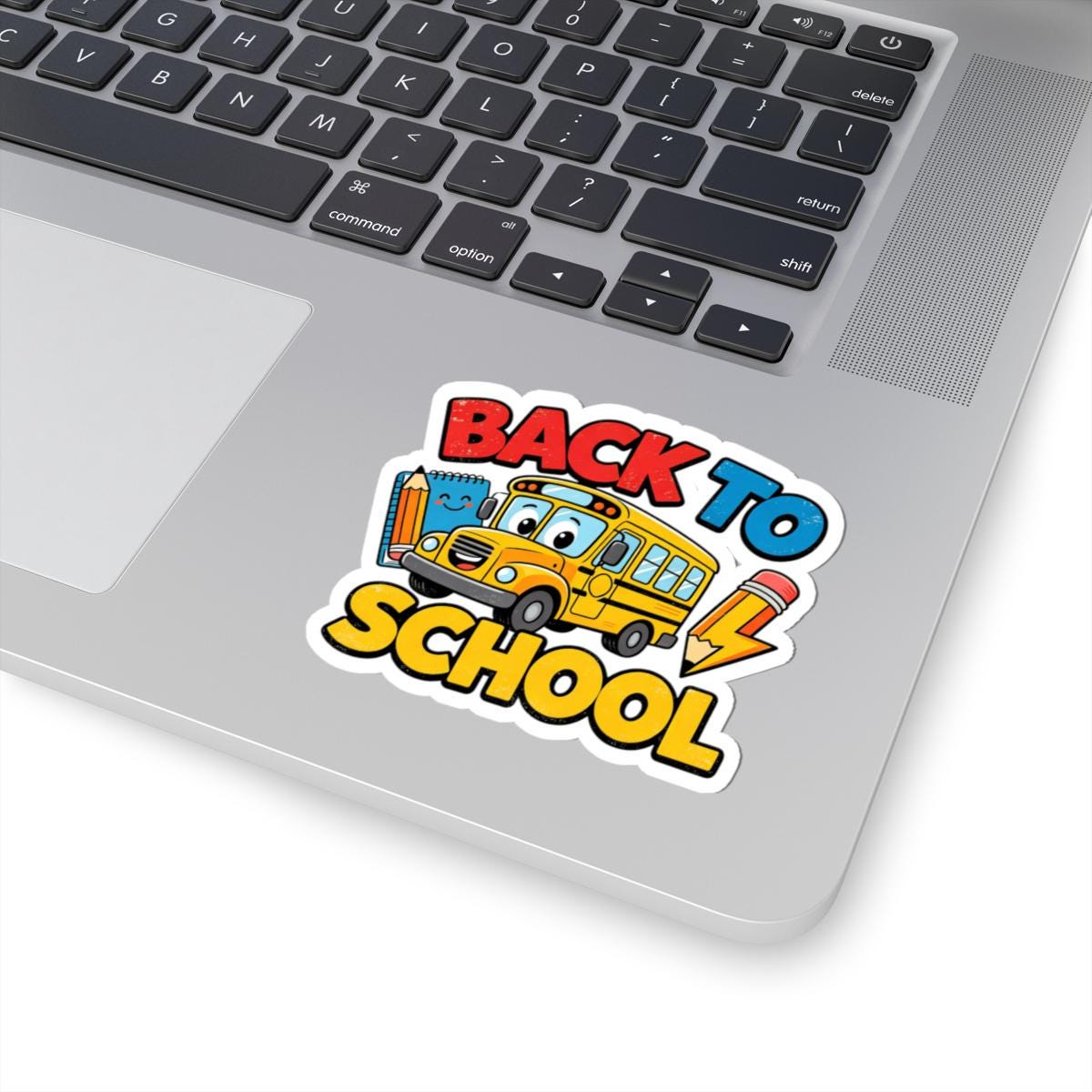 Back To School Schoolbus Kids Sticker