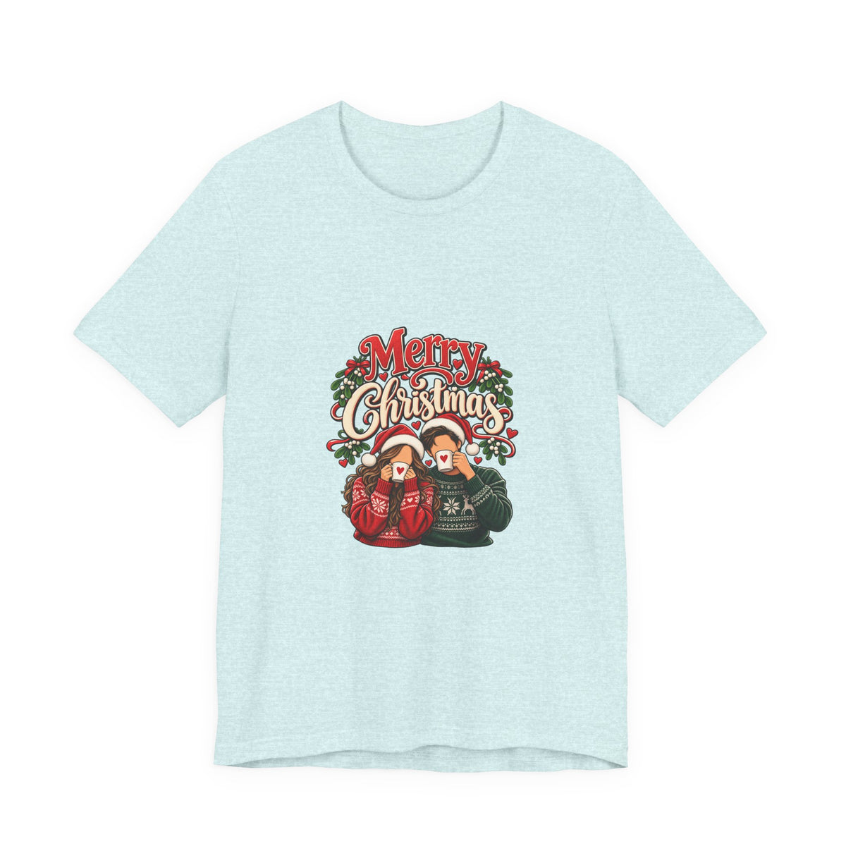 Merry Christmas Couple Tee