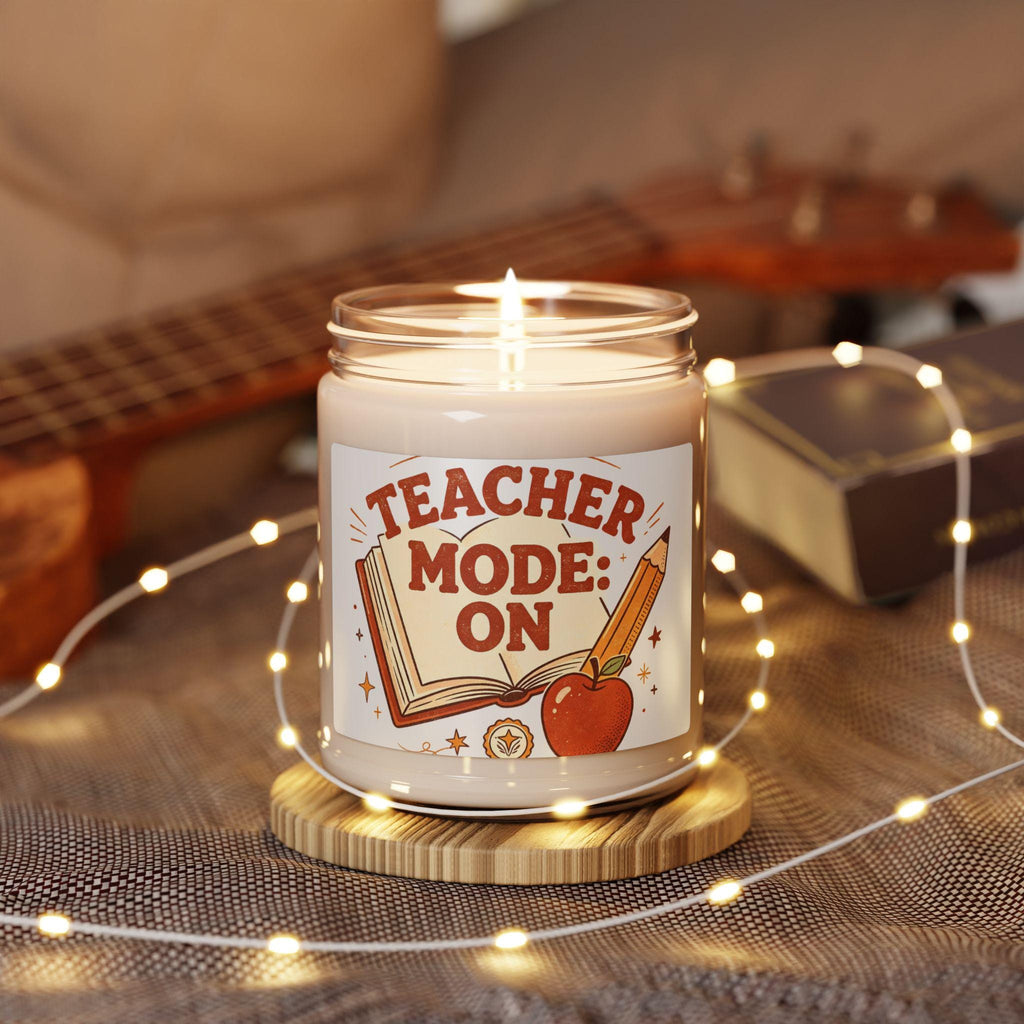 Teacher Mode On Scented Candle