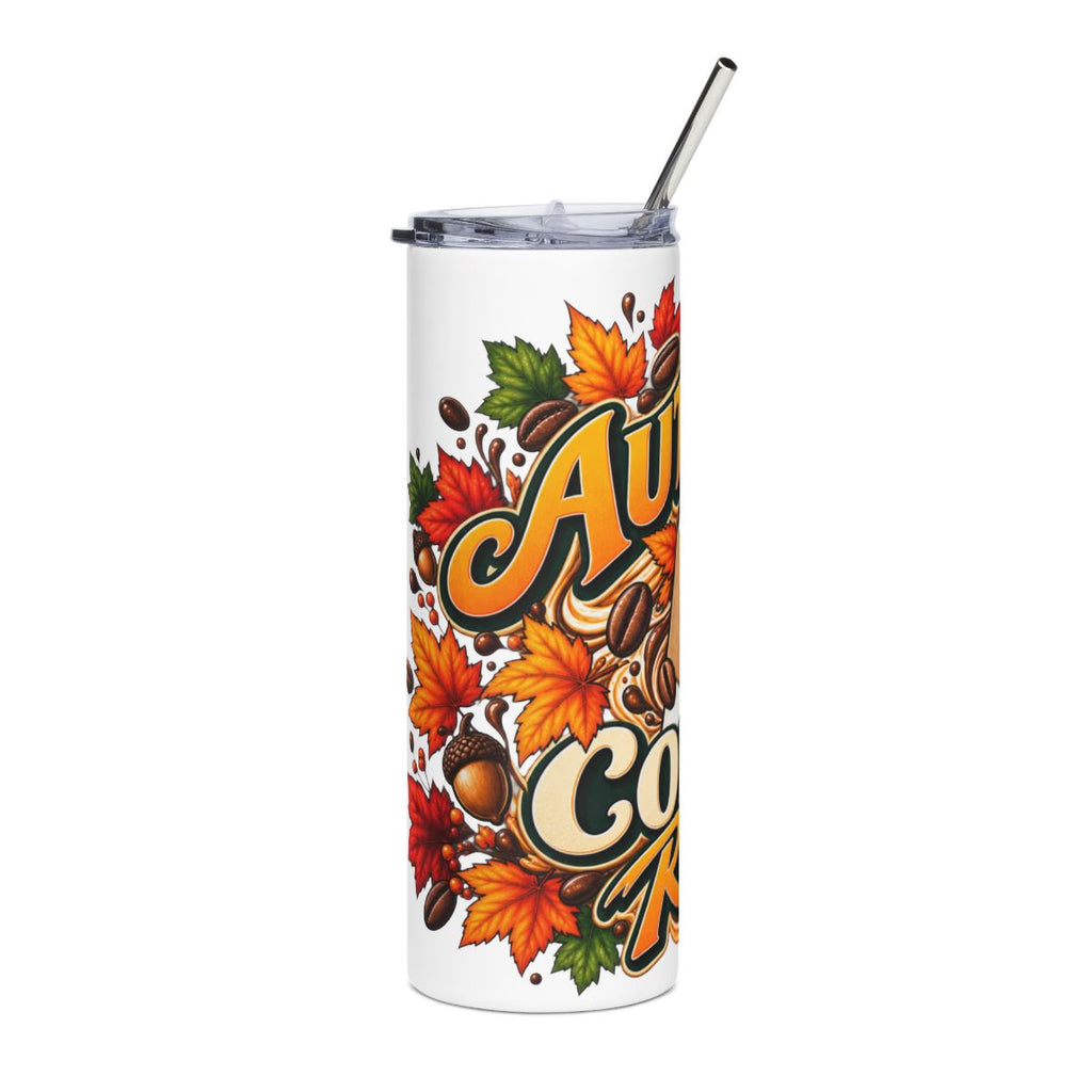 Autumn Coffee Run Tumbler | 20oz Stainless Steel Travel Cup