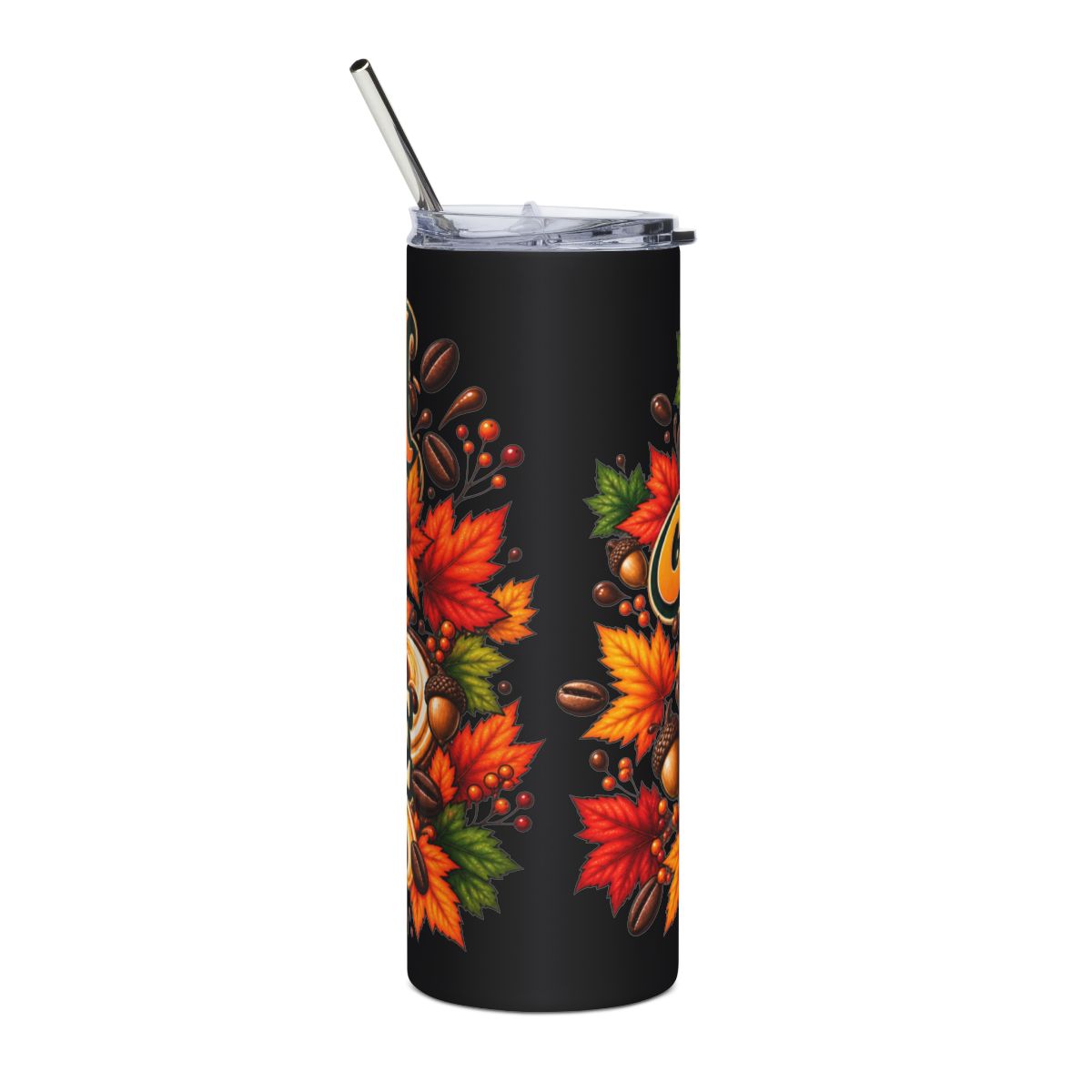 Autumn Coffee Run Tumbler | 20oz Stainless Steel Travel Cup