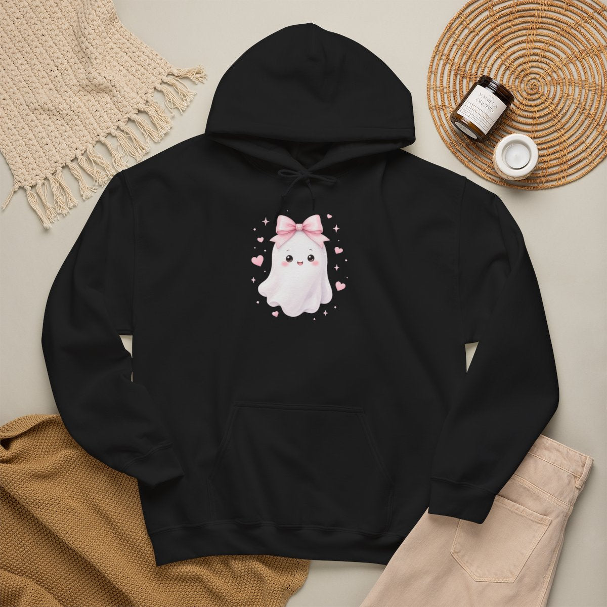 Back To School Monster Kids Hoodie - Black