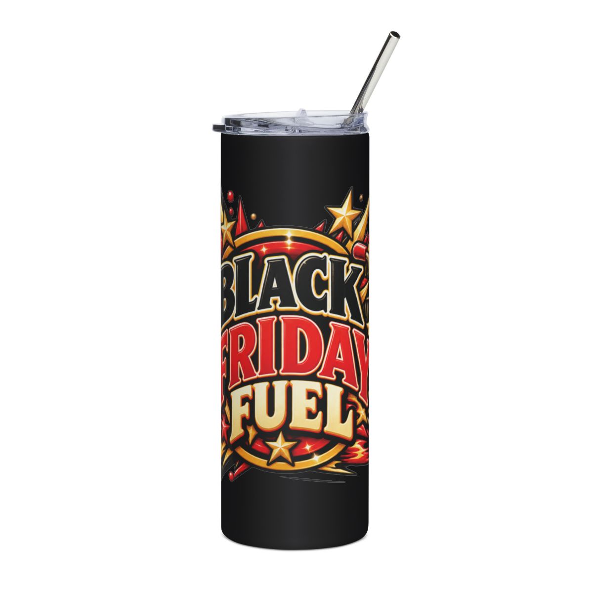 Black Friday Fuel Tumbler | 20oz Stainless Steel Shopping Day Travel Cup