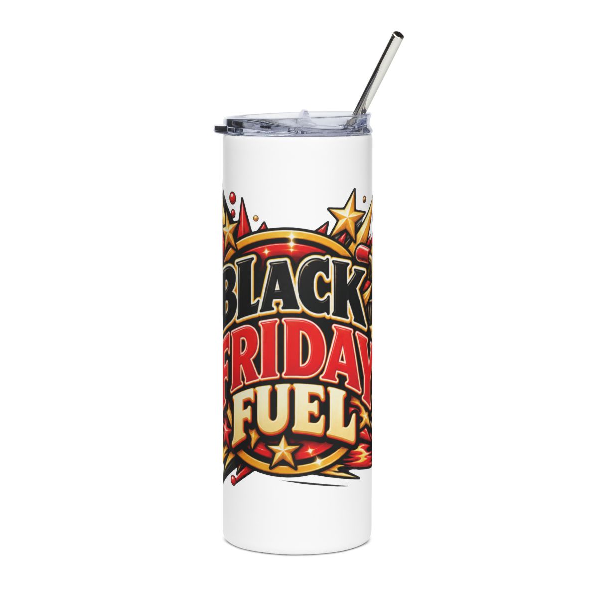 Black Friday Fuel Tumbler | 20oz Stainless Steel Shopping Day Travel Cup