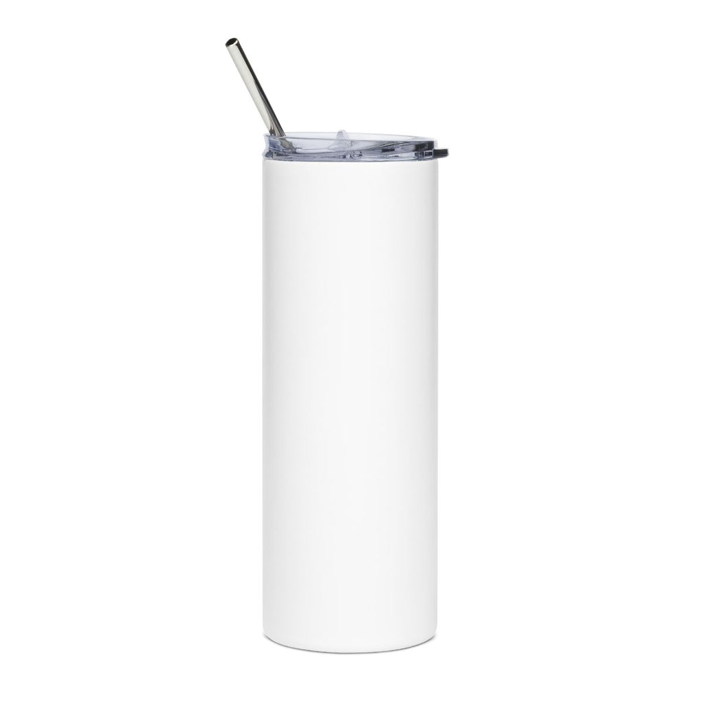 But First Coffee Stainless Steel Tumbler 20oz | Retro Coffee Cup Design