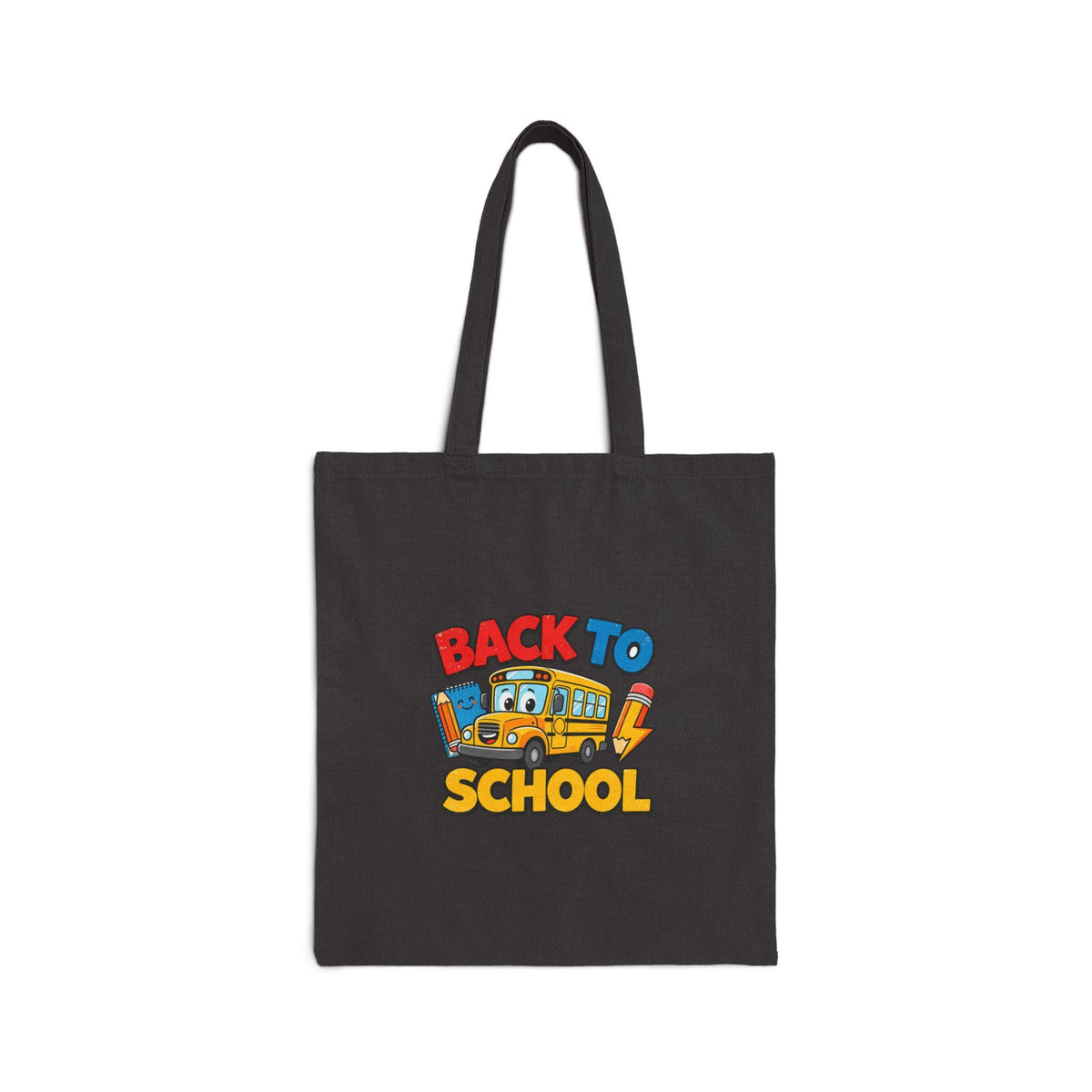 Back To School Schoolbus Kids Tote Bag