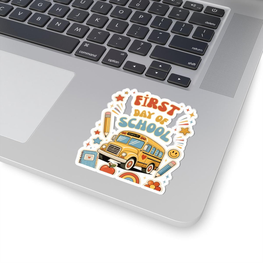 First Day Of School Kids Sticker