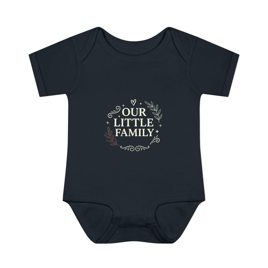 Muted Floral Wreath Infant Bodysuit | Neutral Baby Onesie
