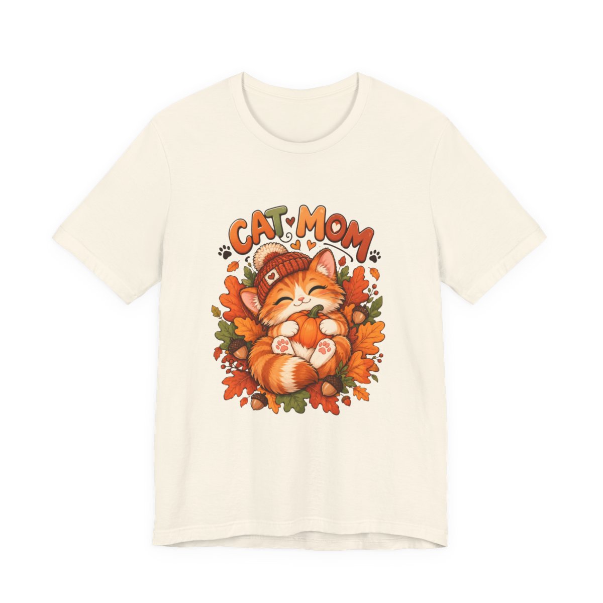 Cat Mom Pumpkin Kitty shirt | T-Shirt
