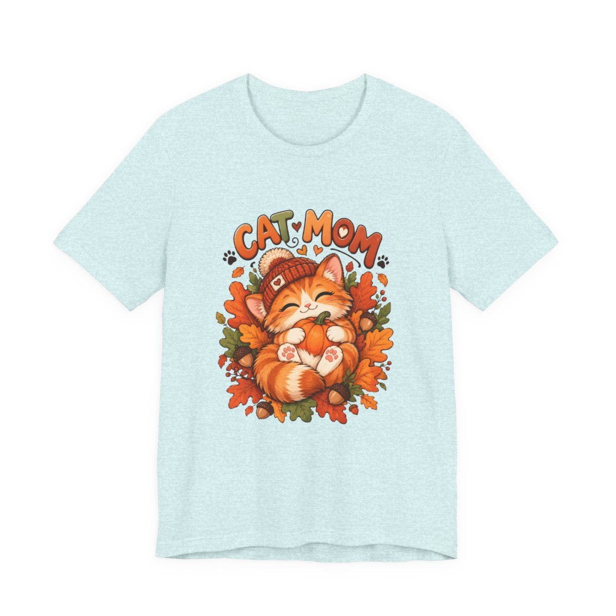 Cat Mom Pumpkin Kitty shirt | T-Shirt