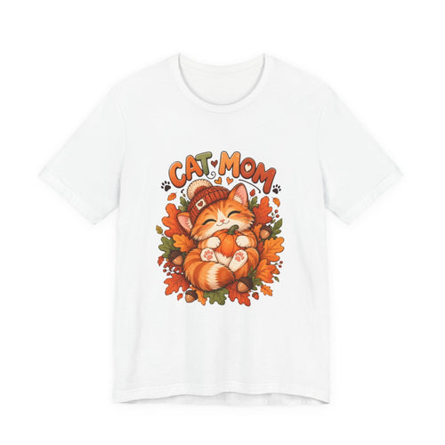 Cat Mom Pumpkin Kitty shirt | T-Shirt