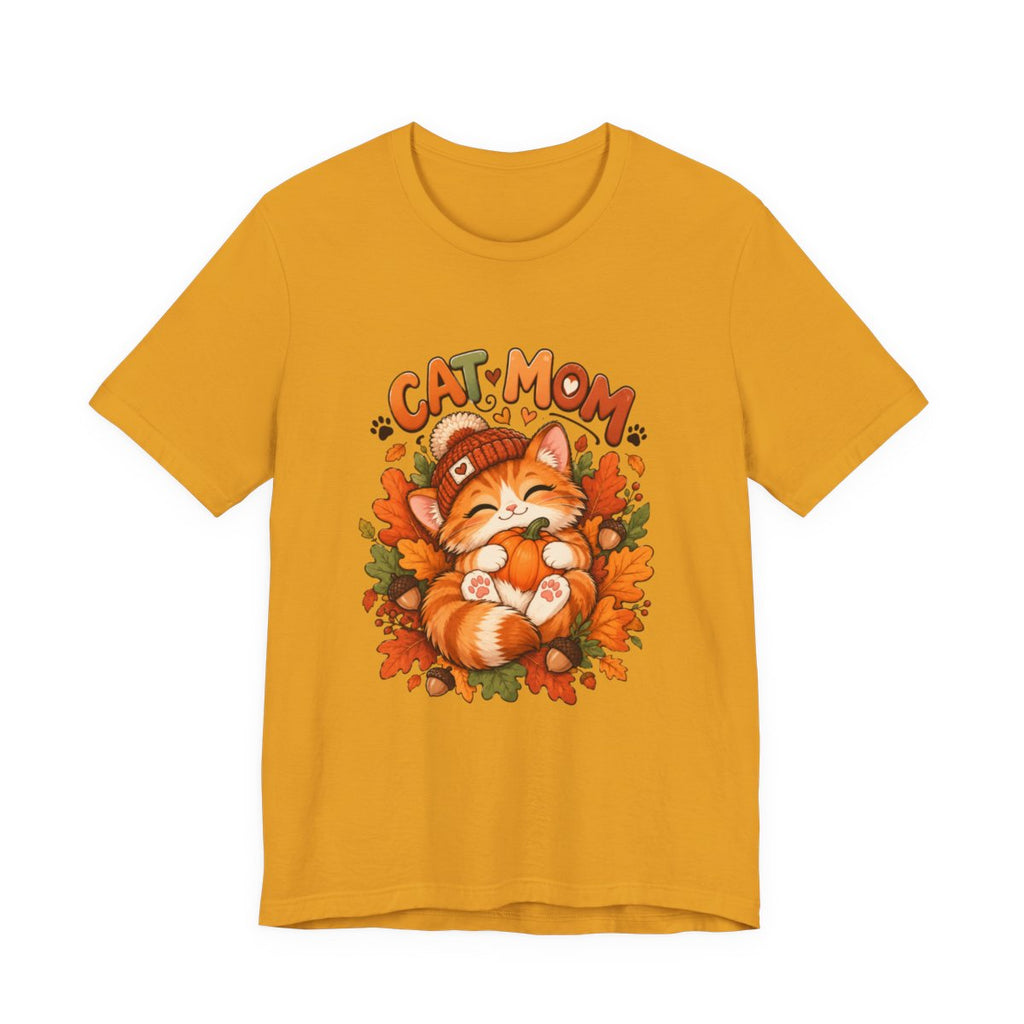 Cat Mom Pumpkin Kitty shirt | T-Shirt