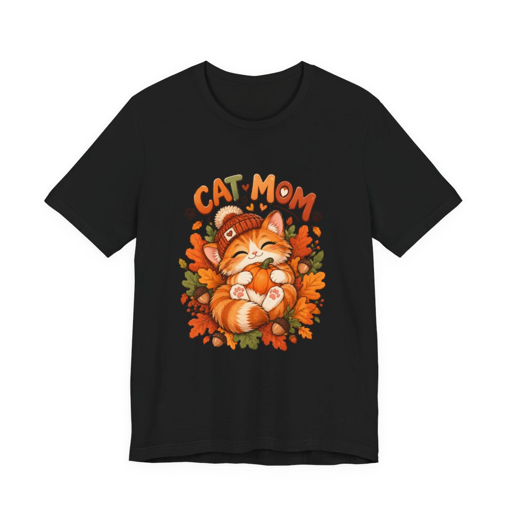 Cat Mom Pumpkin Kitty shirt | T-Shirt
