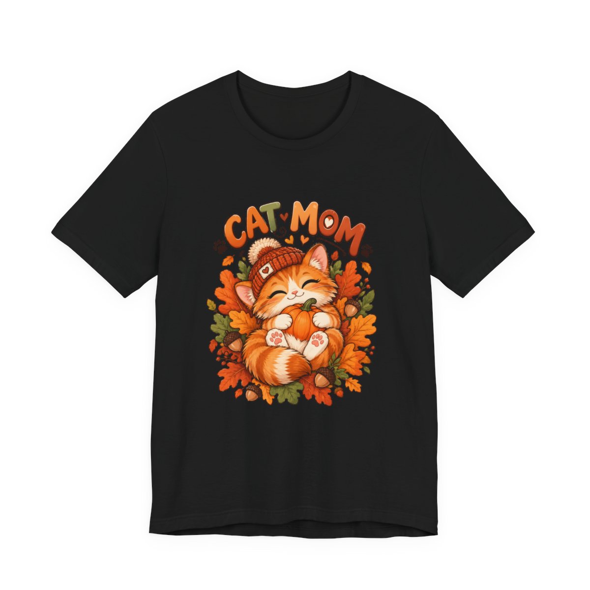 Cat Mom Pumpkin Kitty shirt | T-Shirt