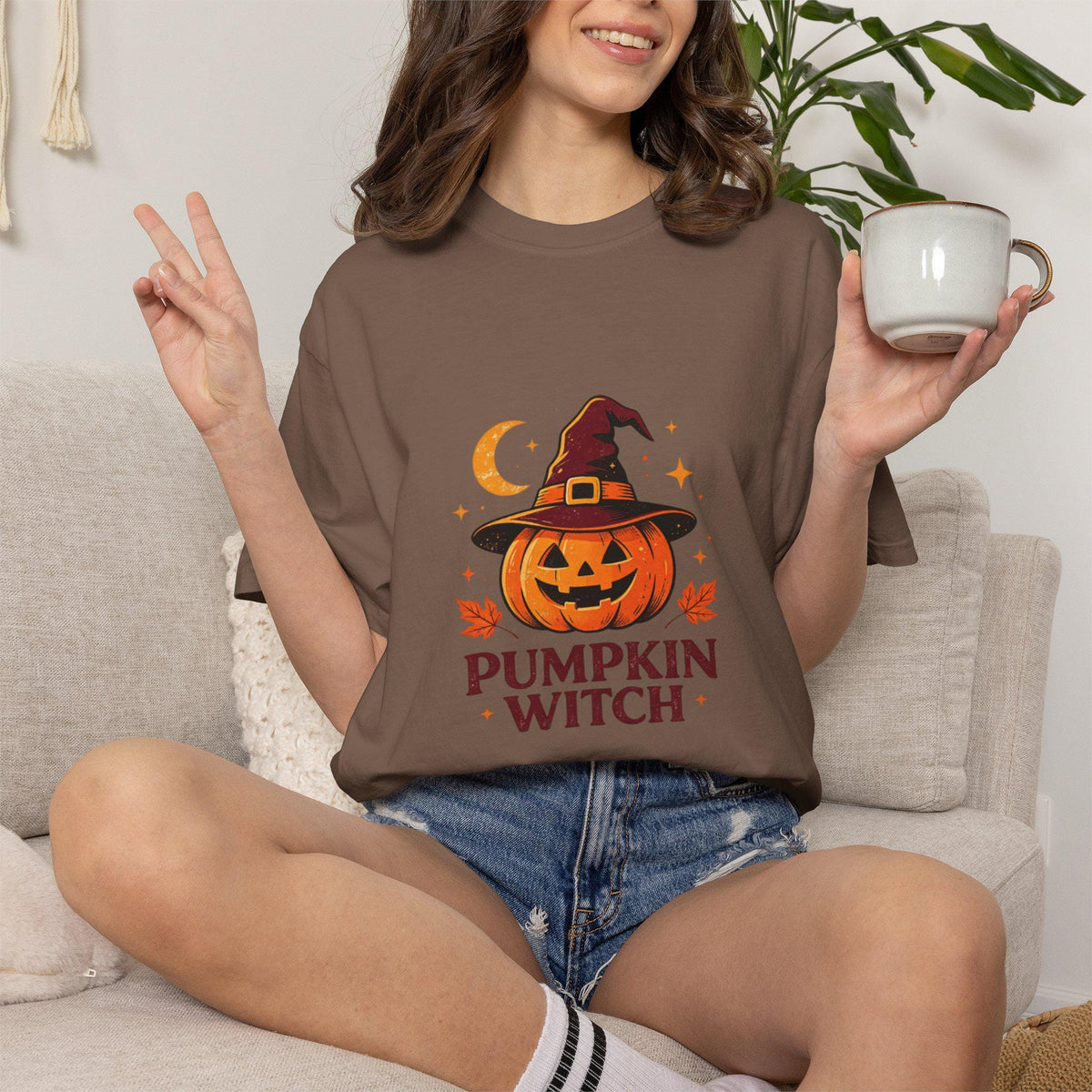 Pumpkin Witch T-Shirt