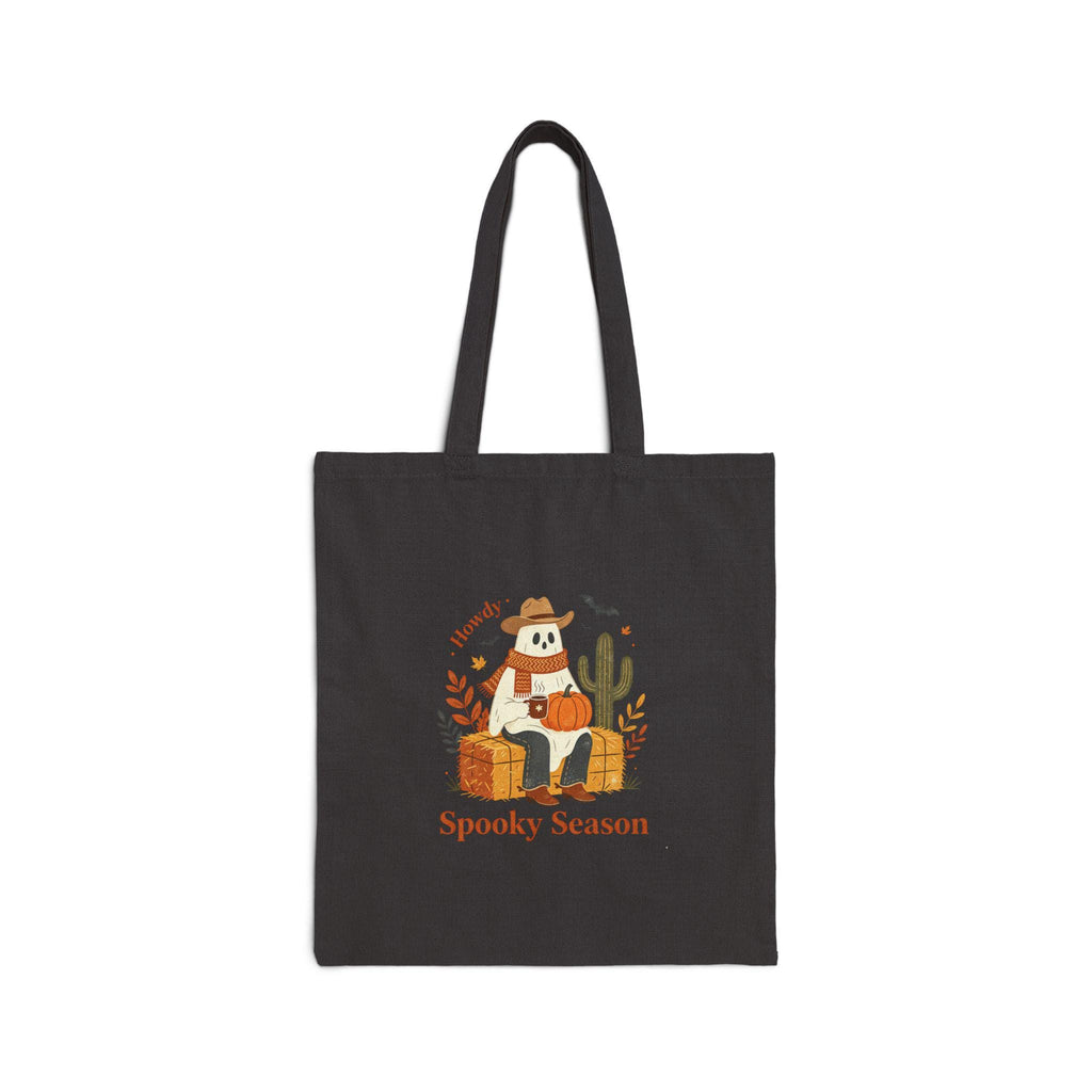 Howdy Spooky Season Ghost Tote Bag