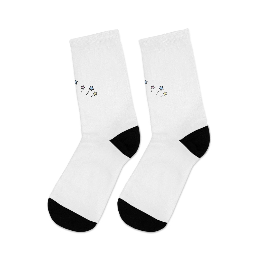 Tiny Floral Stars Socks | Recycled Poly Socks