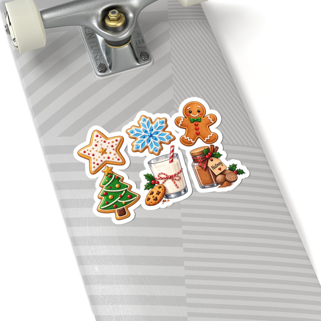 Christmas Cookies Sticker Pack | Kiss-Cut Stickers