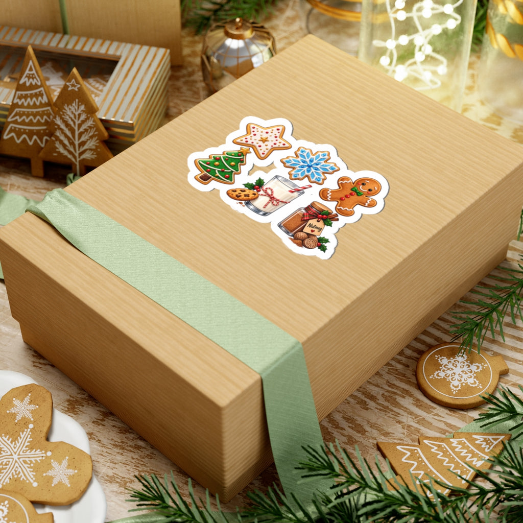Christmas Cookies Sticker Pack | Kiss-Cut Stickers