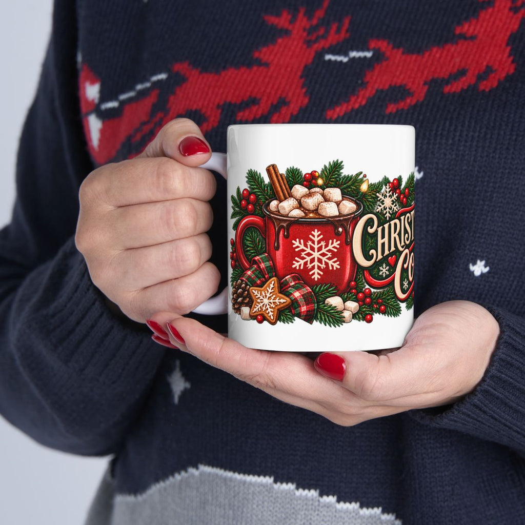 Christmas Eve Cocoa Mug | Holiday Cocoa Ceramic Mug