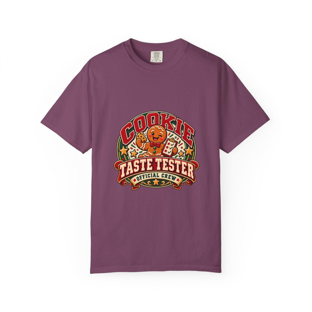 Cookie Taste Tester T-shirt | Retro Cartoon Cookie Badge