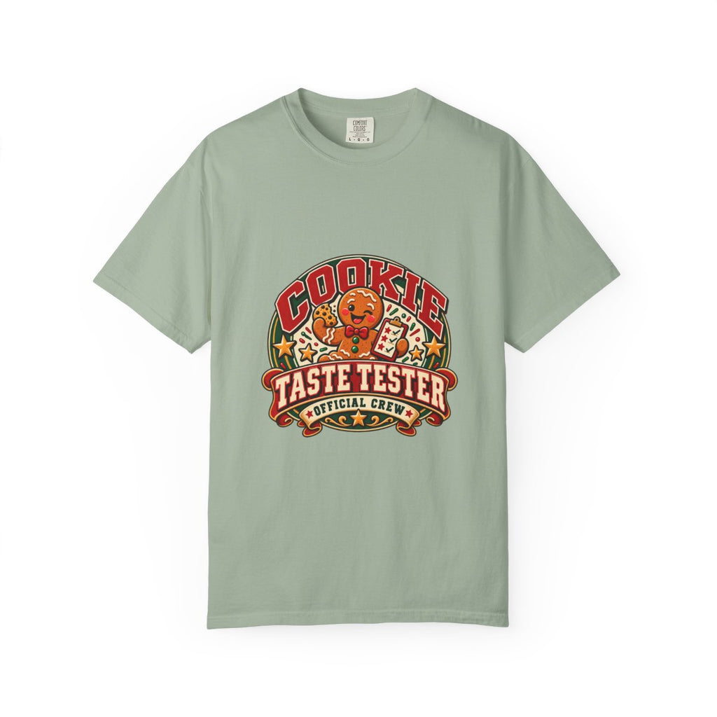 Cookie Taste Tester T-shirt | Retro Cartoon Cookie Badge